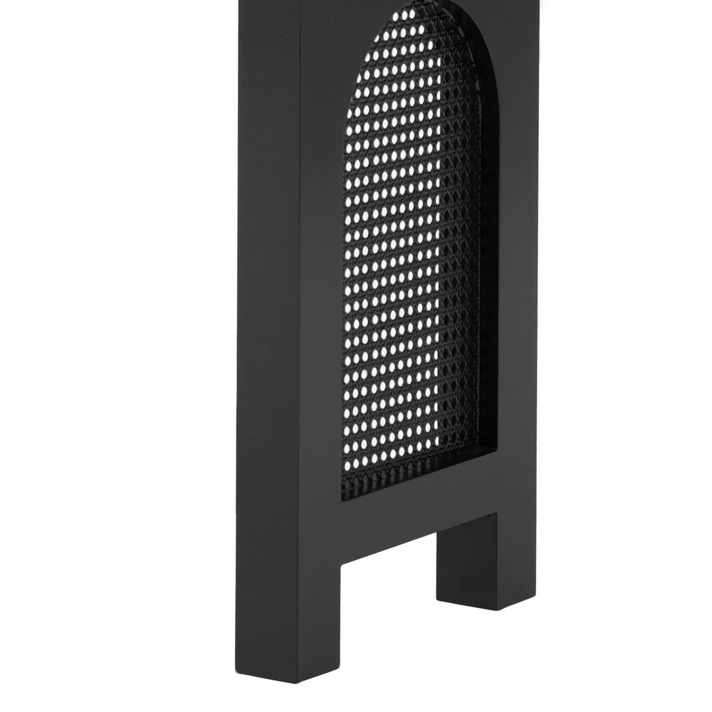 Consolle Ingresso con Cassetti e Presa Corrente ¨C MINIMAL ¨C Nero, Slim