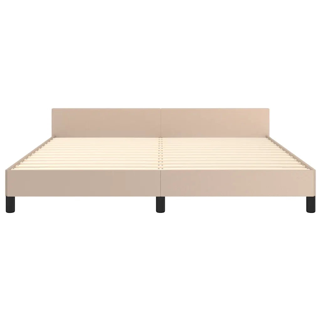 Giroletto con Testiera senza Materasso-Struttura Letto Cappuccino 180x200 cm