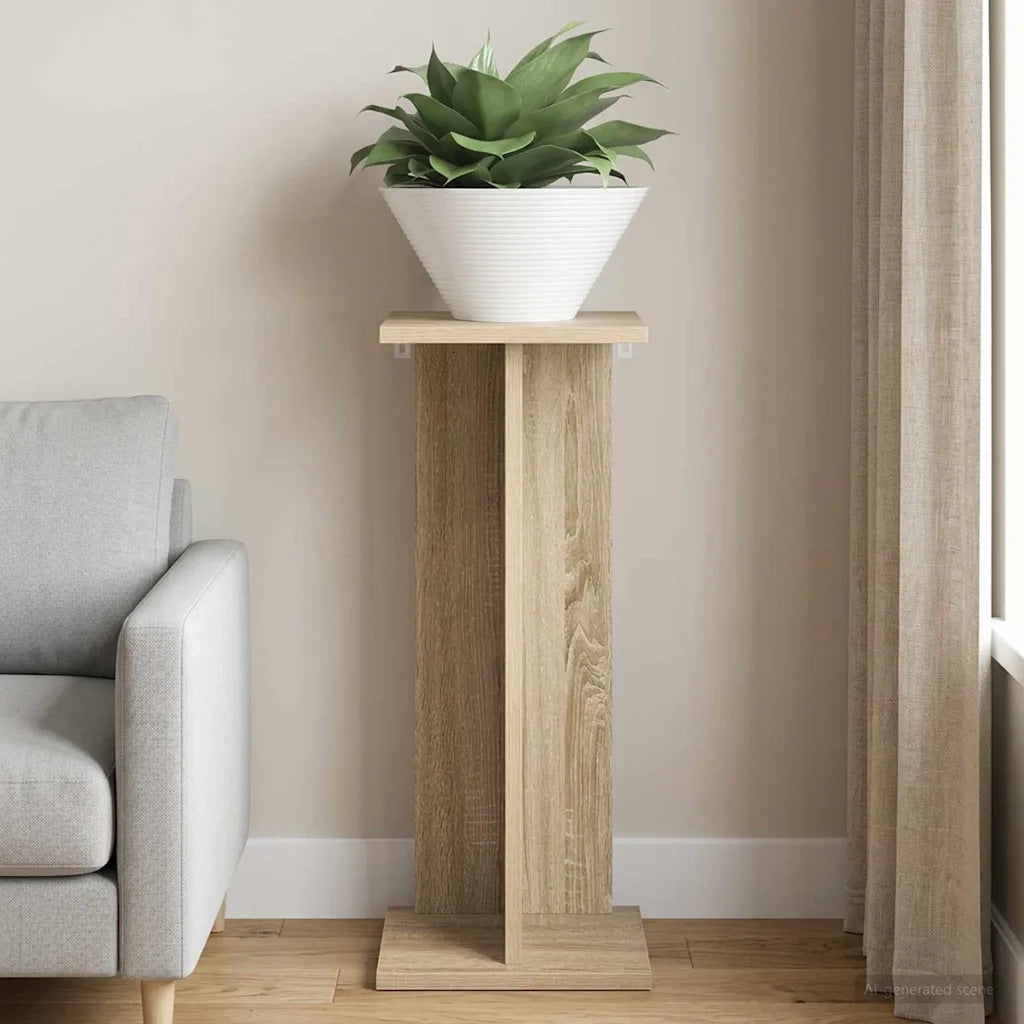Supporto per piante Rovere Sonoma 25 x 25,5 x 60,5 cm 899662