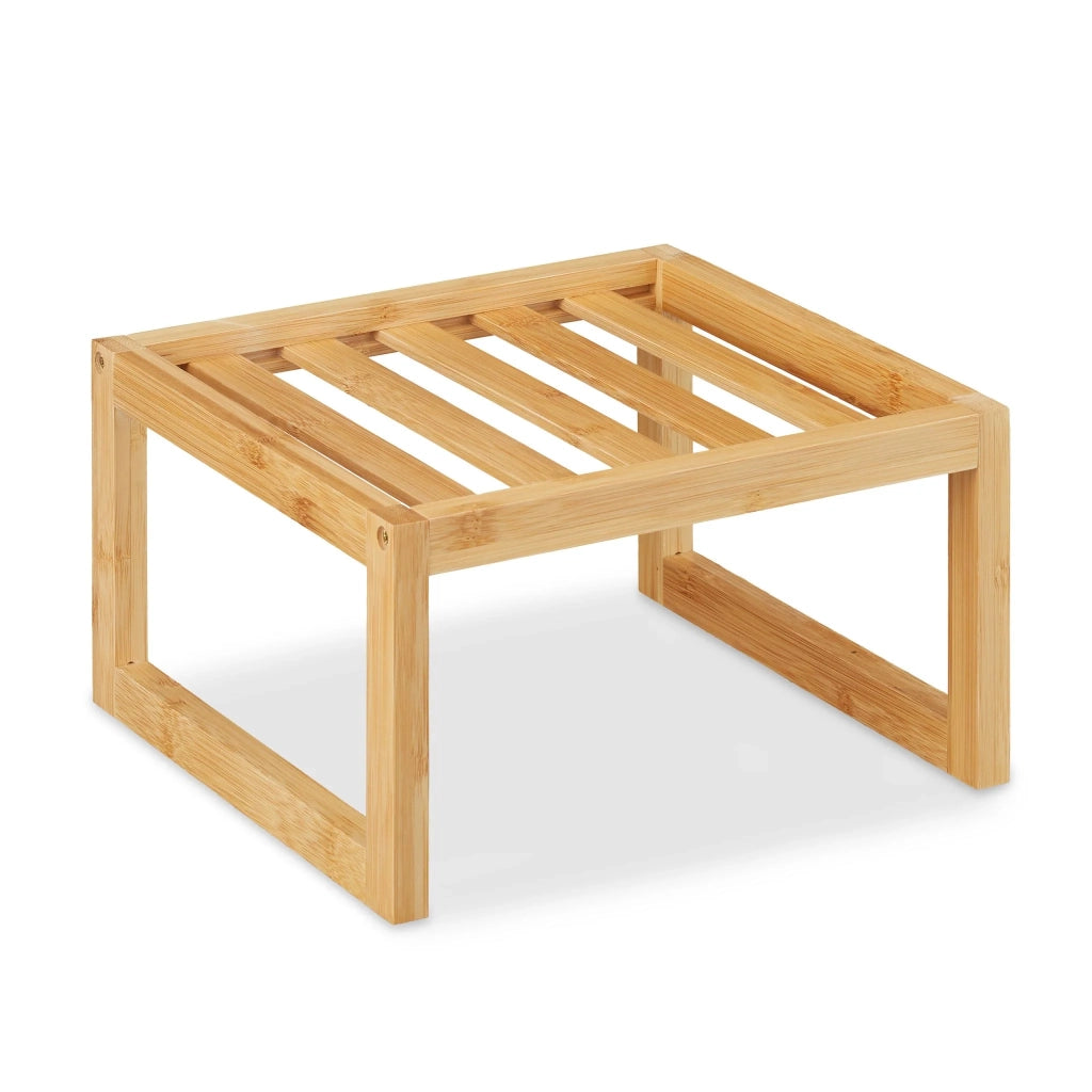 Organizer da cucina salvaspazio multiuso 60 x 30 x 30 cm in bambù naturale 13_0012298