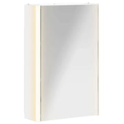 Mobiletto per specchio da Bagno | Armadio da bagno Bianco 33 x 11,5 x 50 cm