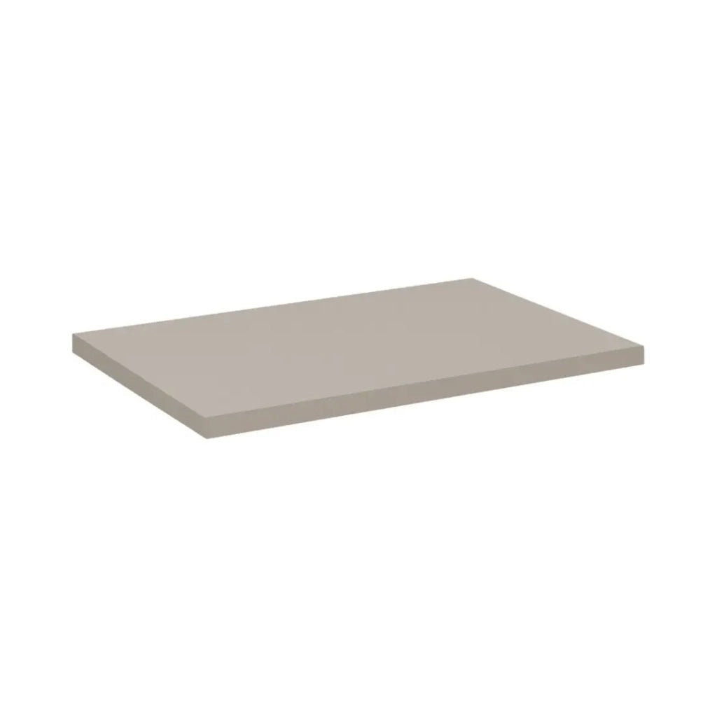 Set bagno sospeso VANO cachemire 60cm: mobile sotto lavabo con cassetti scanalati verticalmente + piano per lavabo