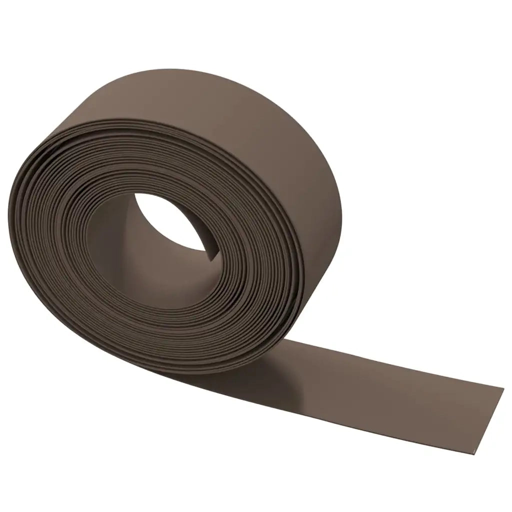 Bordature da Giardino 3 pz Marroni 10 m 20 cm in Polietilene 3155461