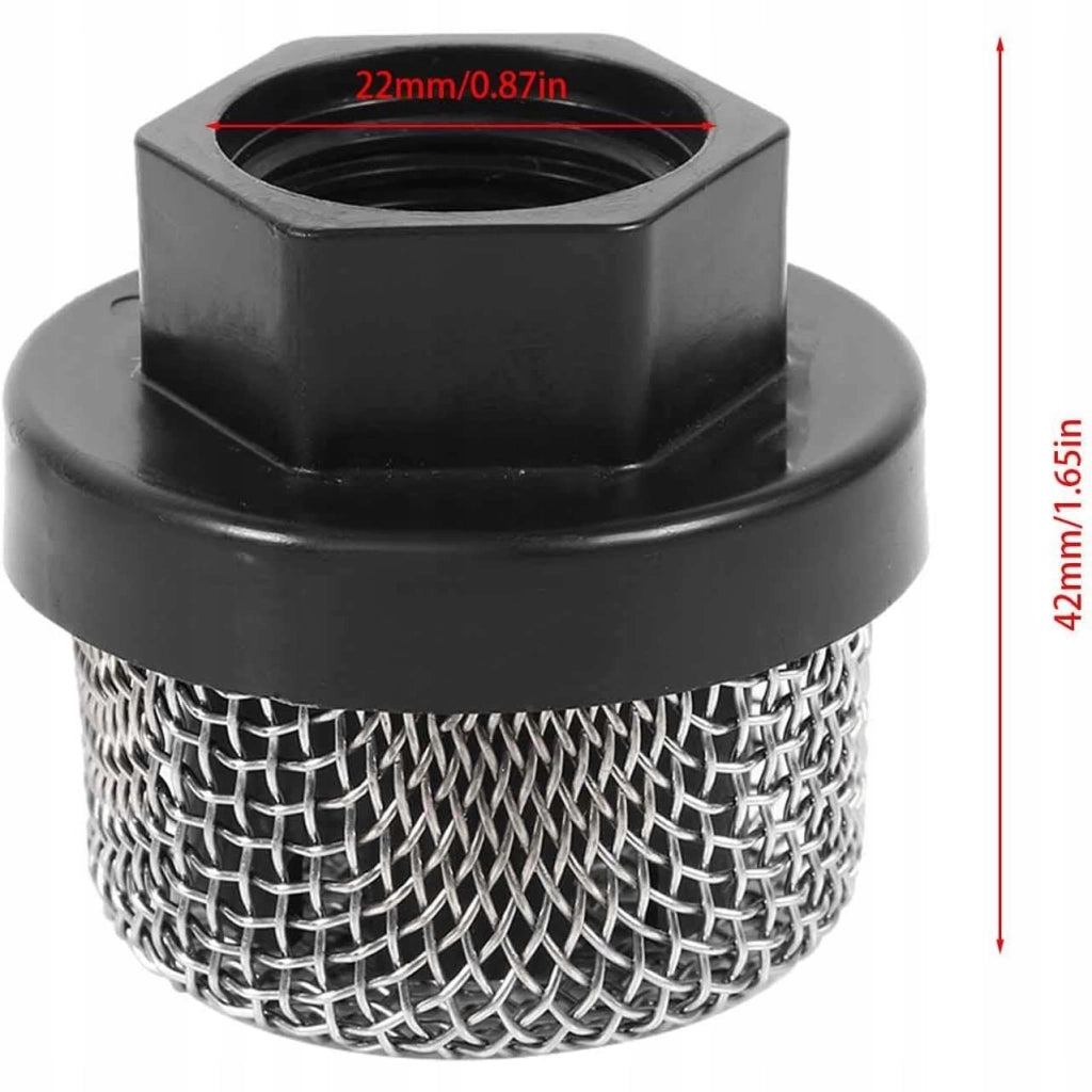 Filtro di Ricambio per Sistema di Aspirazione 22mm x 42mm – Compatibile con Graco ST Max, Ultra, G Max