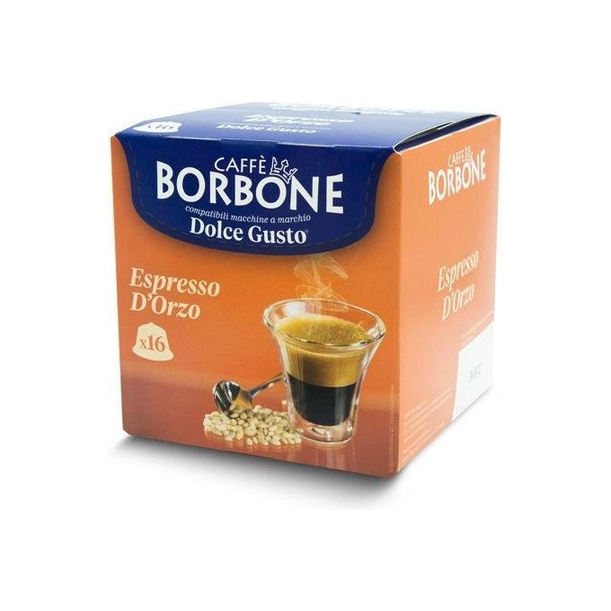 Caffè Borbone Capsule per Dolcegusto Espresso D'Orzo Capsule caffè 16 pz