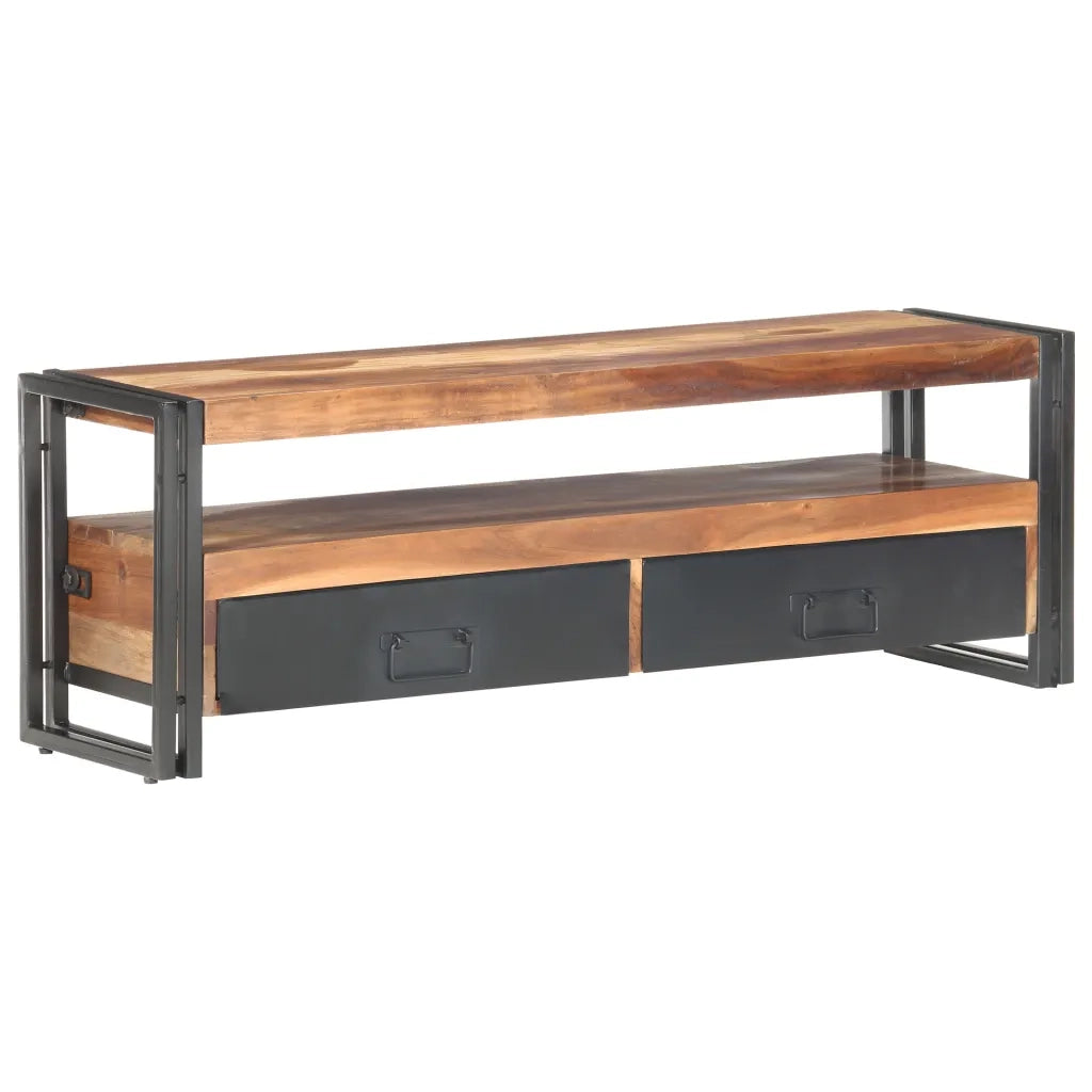 Mobile Porta TV 120x30x40 cm in Legno Massello 321554