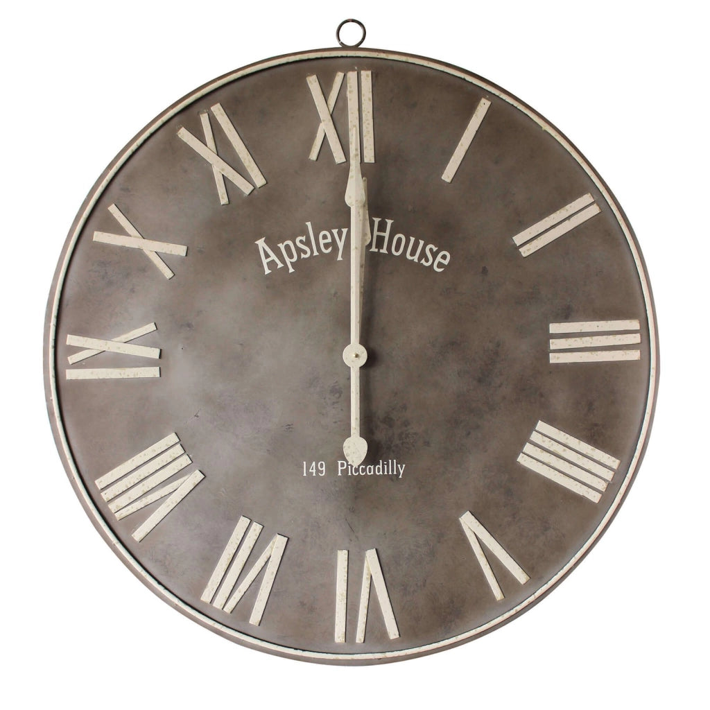 Orologio da parete XL in Legno cm 92x5x97 5 - CULLEN