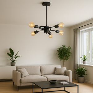 Lampada Da Soffitto Cristallo Loft APP739-5CP