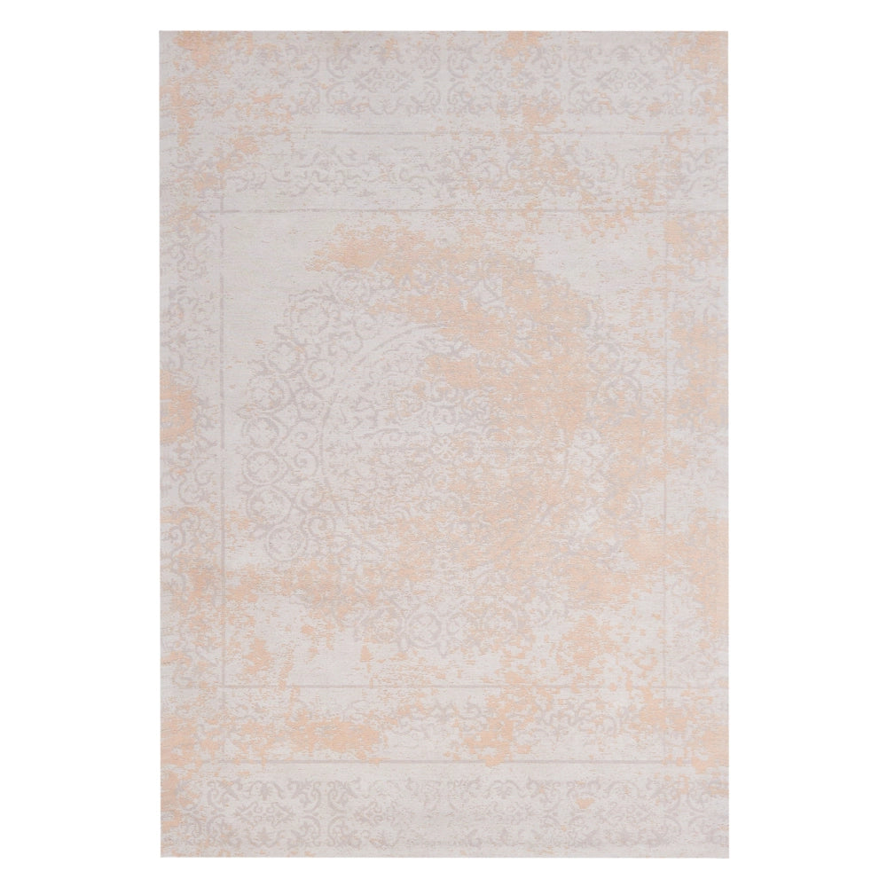 Tappeto tappetino Beige Cotone Effetto Distressed 140 x 200 cm Oriental Vintage