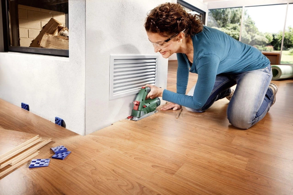Bosch Home and Garden PKS 16 Multi Mini Sega Circolare, verde