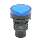 Spia luminosa LED blu 24V AC/DC 30mm Breckner Germany