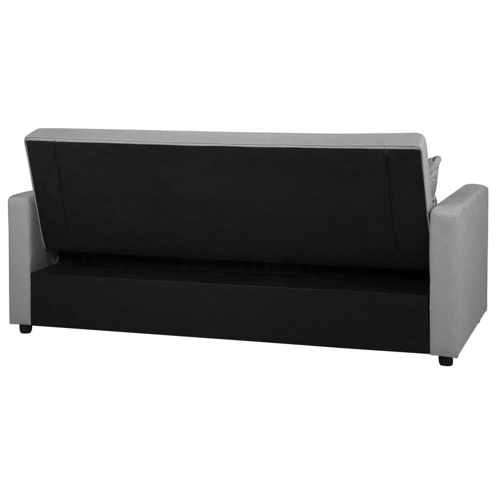 Divano Letto Grigio Funzione Dormito Moderno Imbottito soggiorno