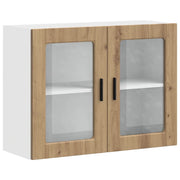Pensile da Cucina | Mobile da Cucina con Porta in Vetro Porto Rovere Artigianale