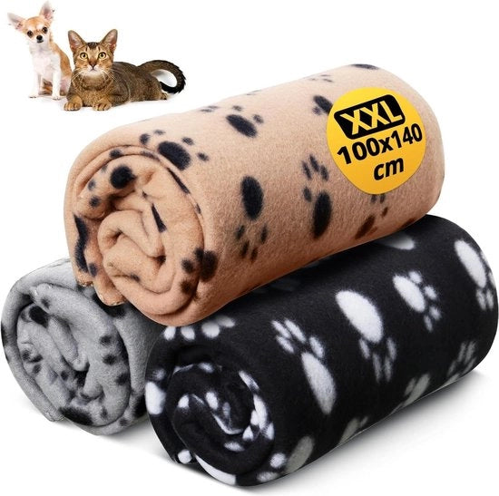 Piumino per animali XXL 3 pezzi decongelante degenereabile protezione per animali 140 cm x 100 cm decongelante per auto e per casa