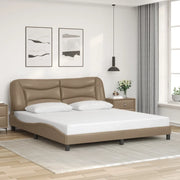 Giroletto senza Materasso Hvar Cappuccino 180x200 cm in Similpelle