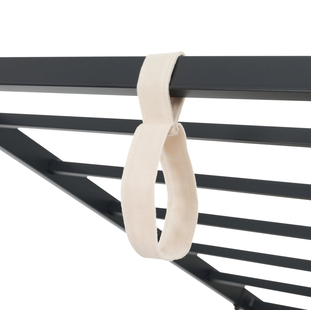 Letto giorno 90x190 cm con contenitore idraulico; velluto beige (Senza materasso)