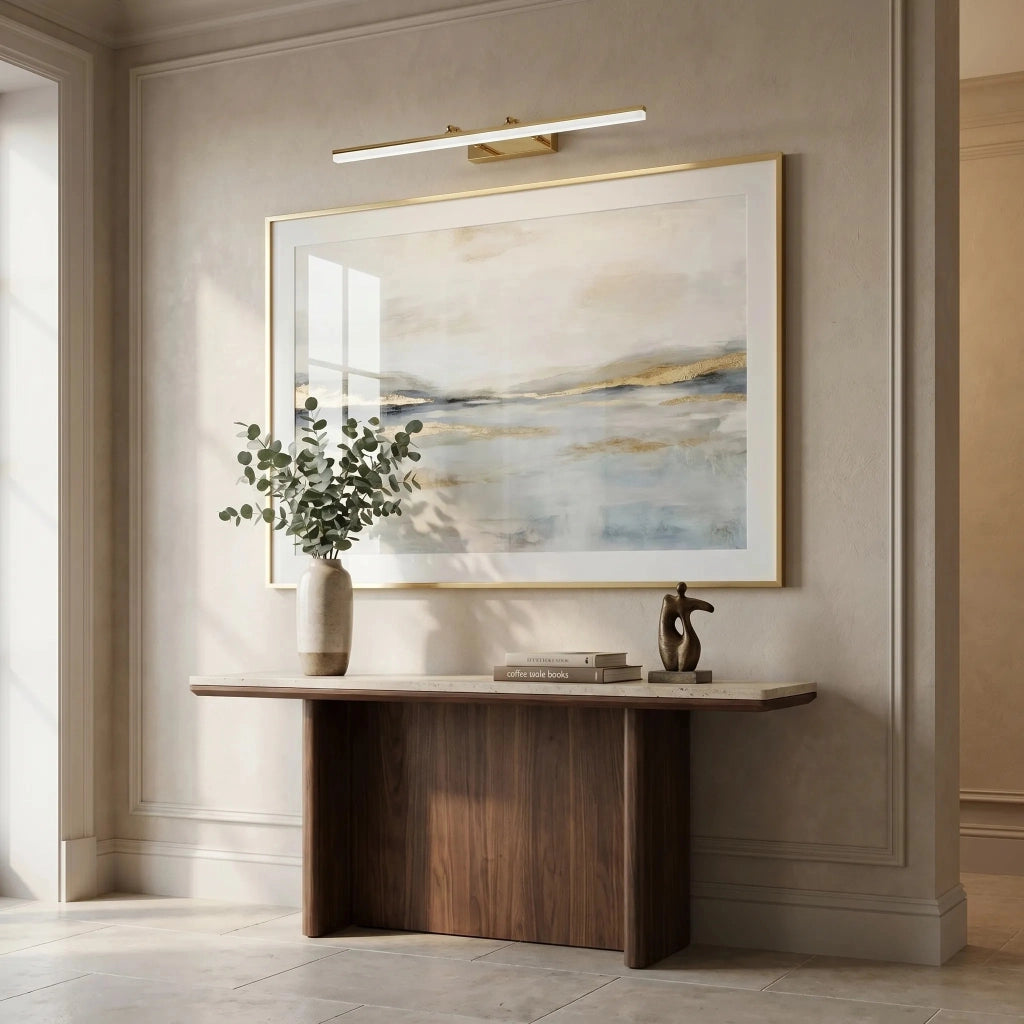 Applique Da Bagno Led APP1874-1W 80cm Gold