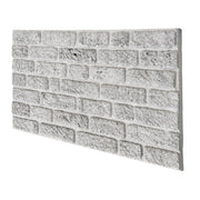 Cenere - pannello finto mattone in EPS Resinato Misura 100x50 Cm spessore 2 cm
