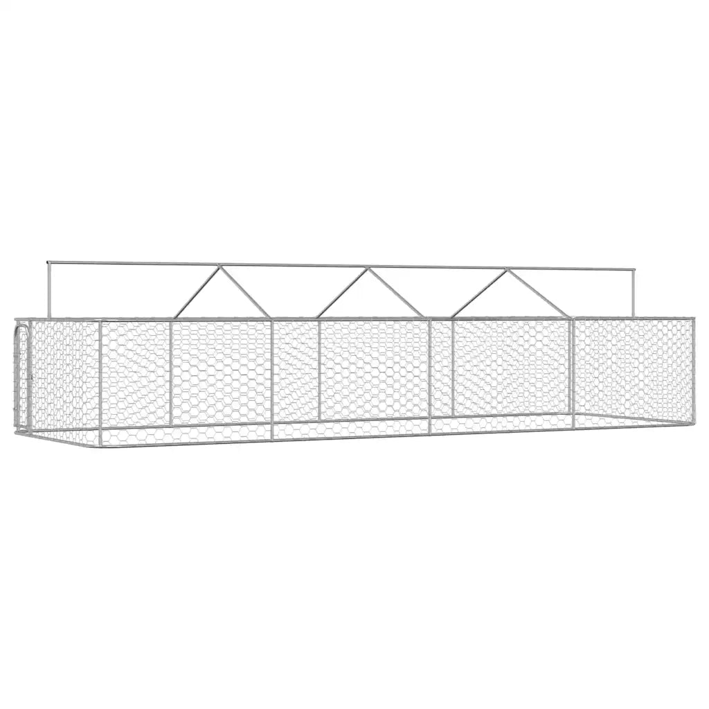 Gabbia per Cani da Esterno con Tetto 600x200x150 cm 171500
