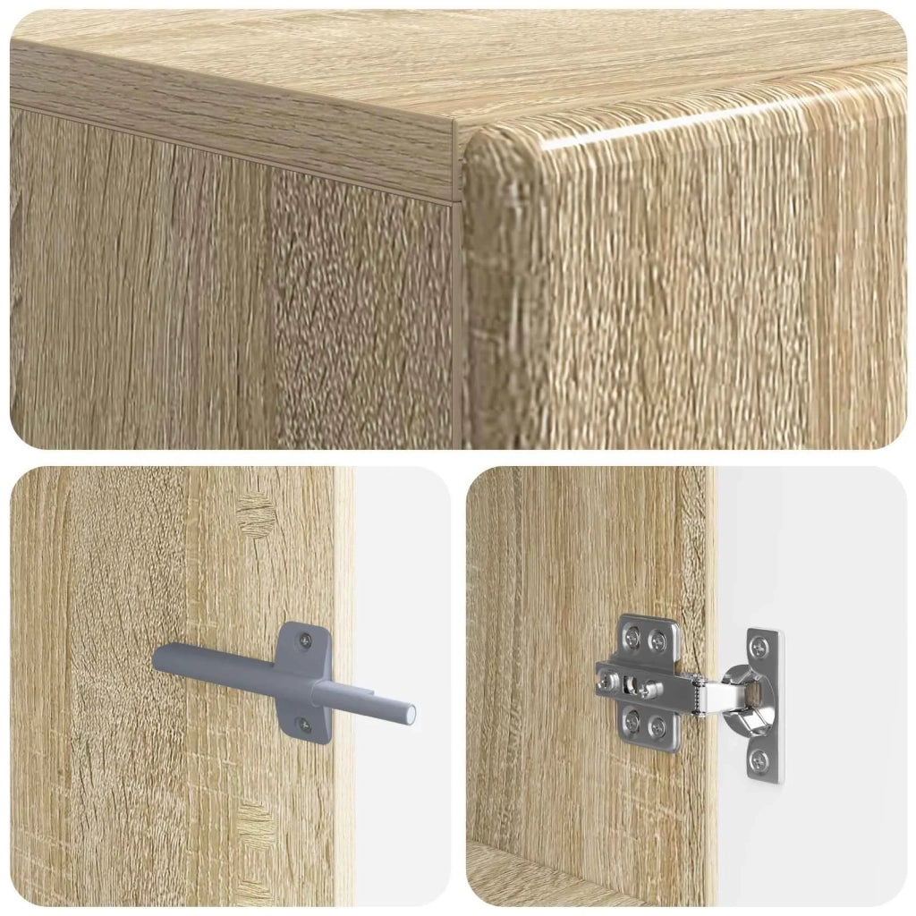 Mobile TV Rovere Sonoma Legno ingegnerizzato 897557