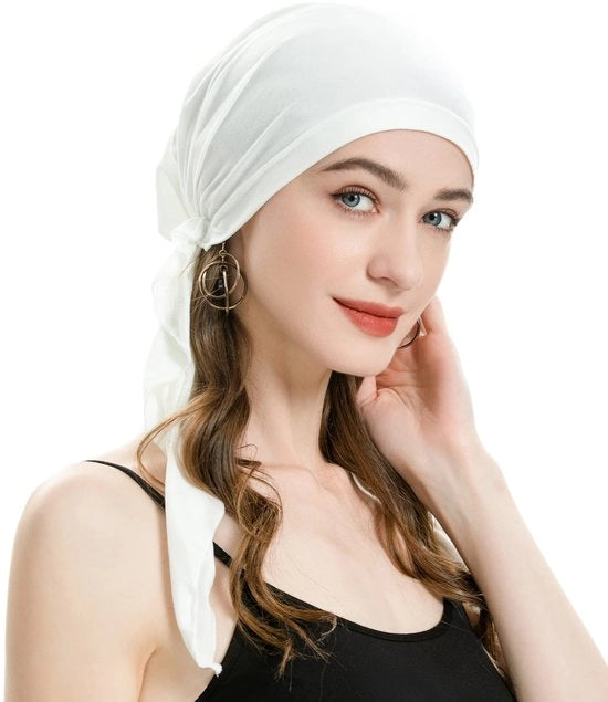 Cappello estivo per donne - Foulard - Sciarpa pregiata - Unico modello - 100% Poliestere - Leggero