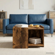 Tavolino da salotto Rovere Fumo 50,5 x 50 x 33 cm 8001006