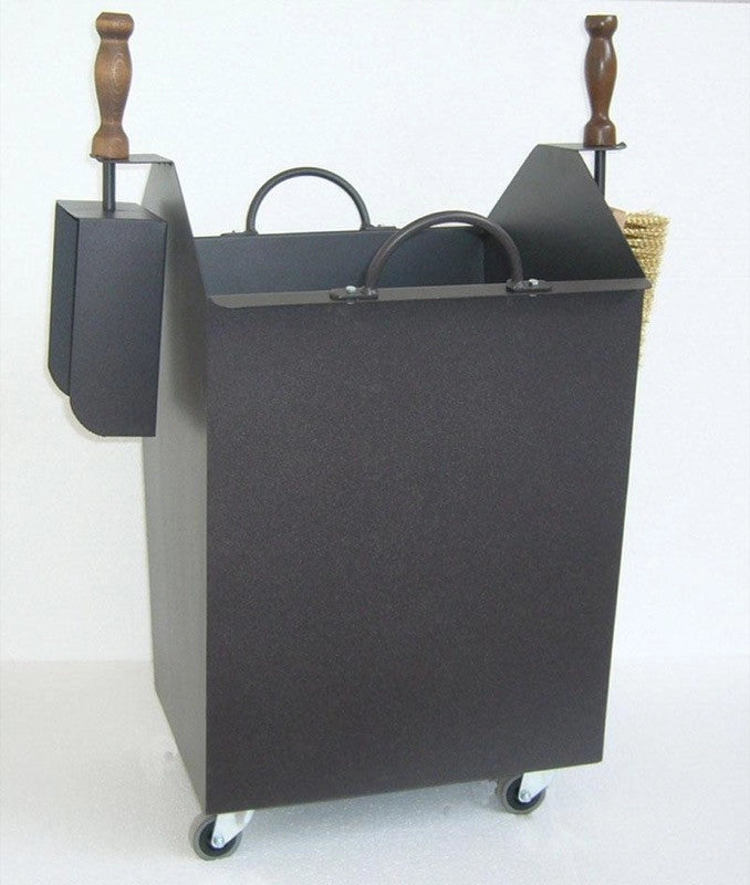 CARRELLO PORTALEGNA WOOD BOX FERRO BATTUTO CRUCCOLINI CARRELLI PORTA LEGNA