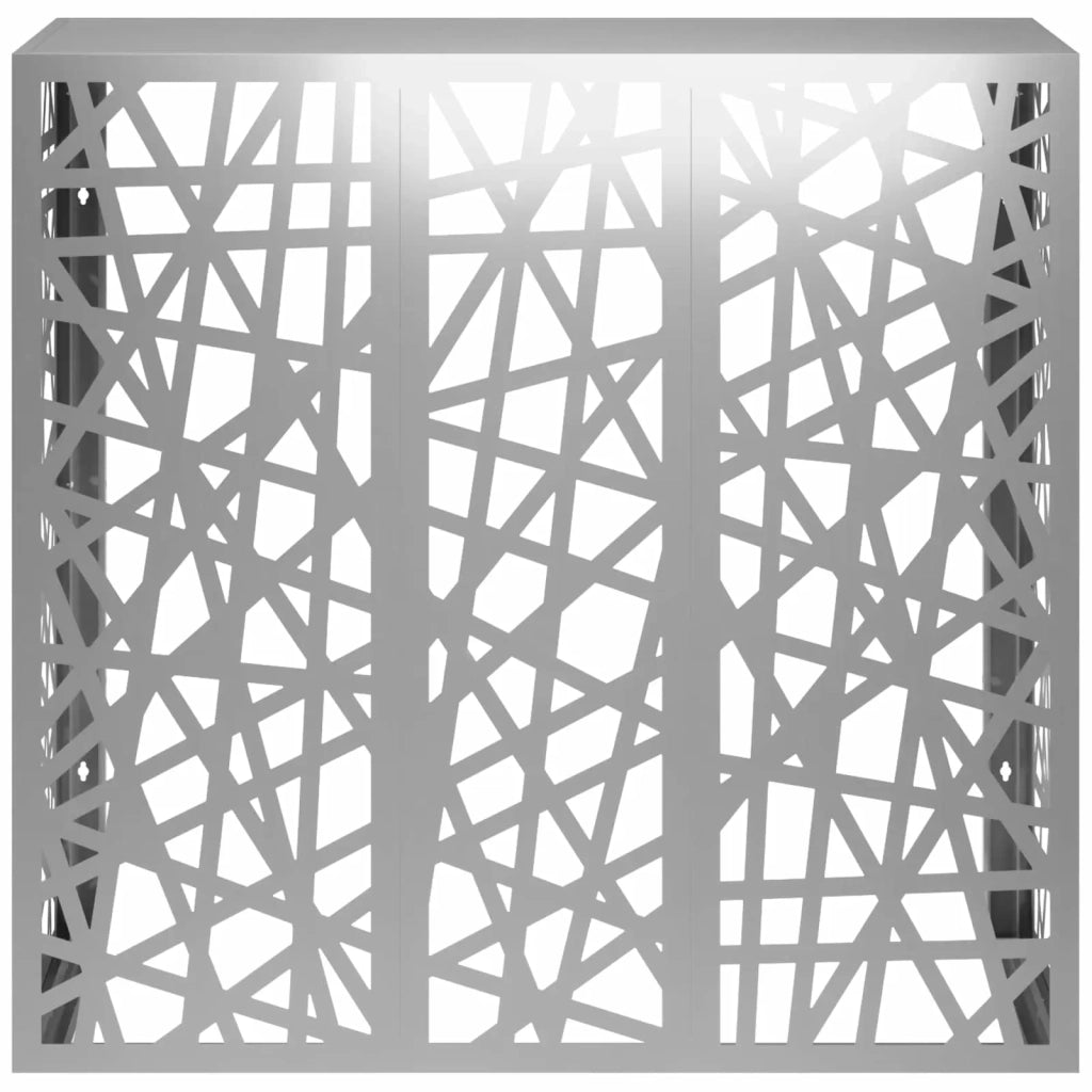 Copertura per condizionatore d'aria Argento 110 x 50 x 105 cm 8014176