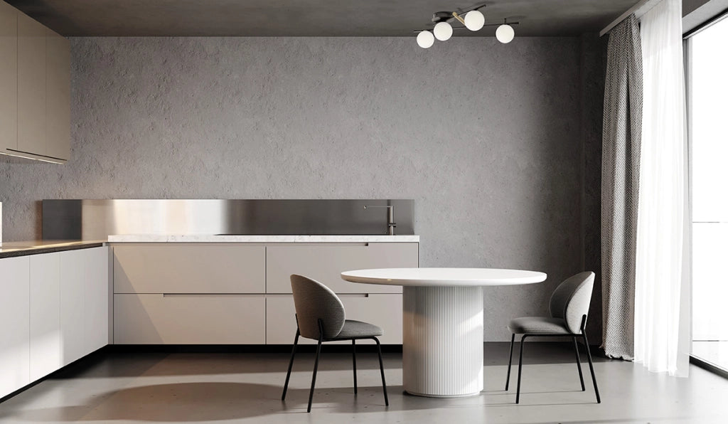 KIKA LAMPADA DA SOFFITTO 4 LUCI VETRO BIANCO STRUTTURA NERA PARTICOLARI ORO ATTACCO G9