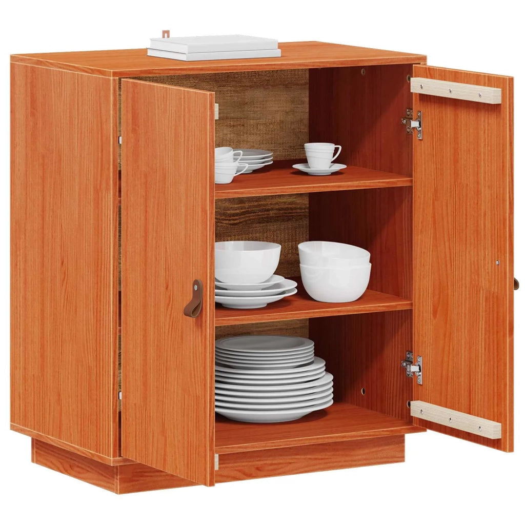 Credenza Marrone Cera 65,5 x 40 x 75 cm Legno di pino massiccio
