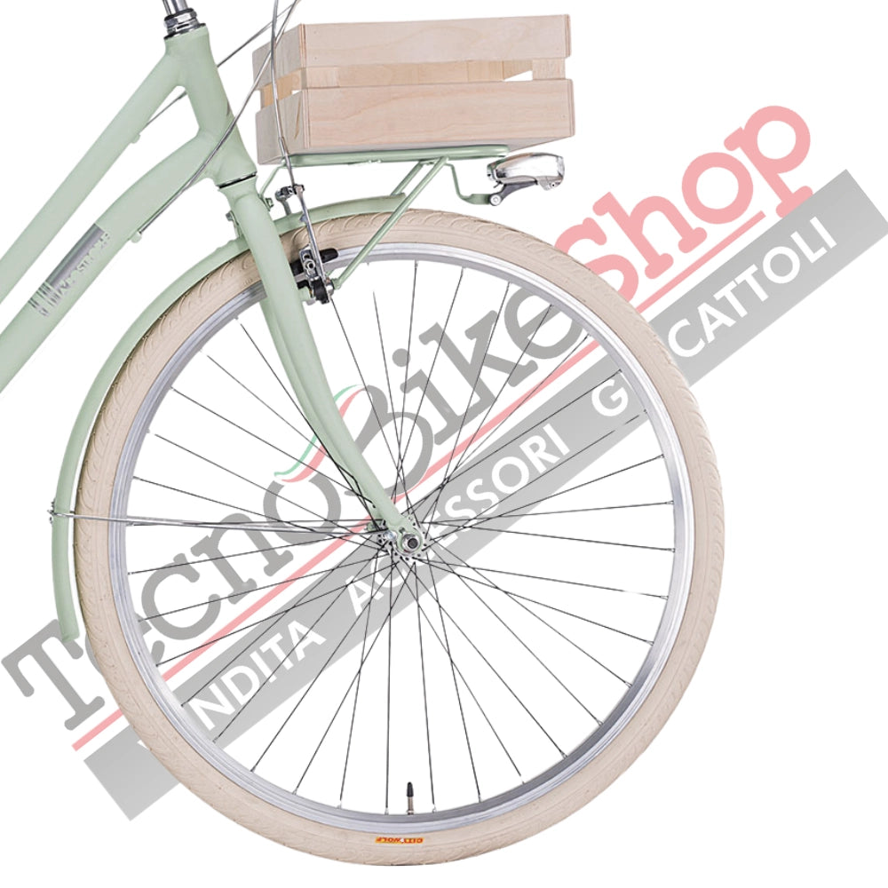 Bicicletta MBM UNISEX  APOSTROPHE  28 pollici 7V colore Verde Menta