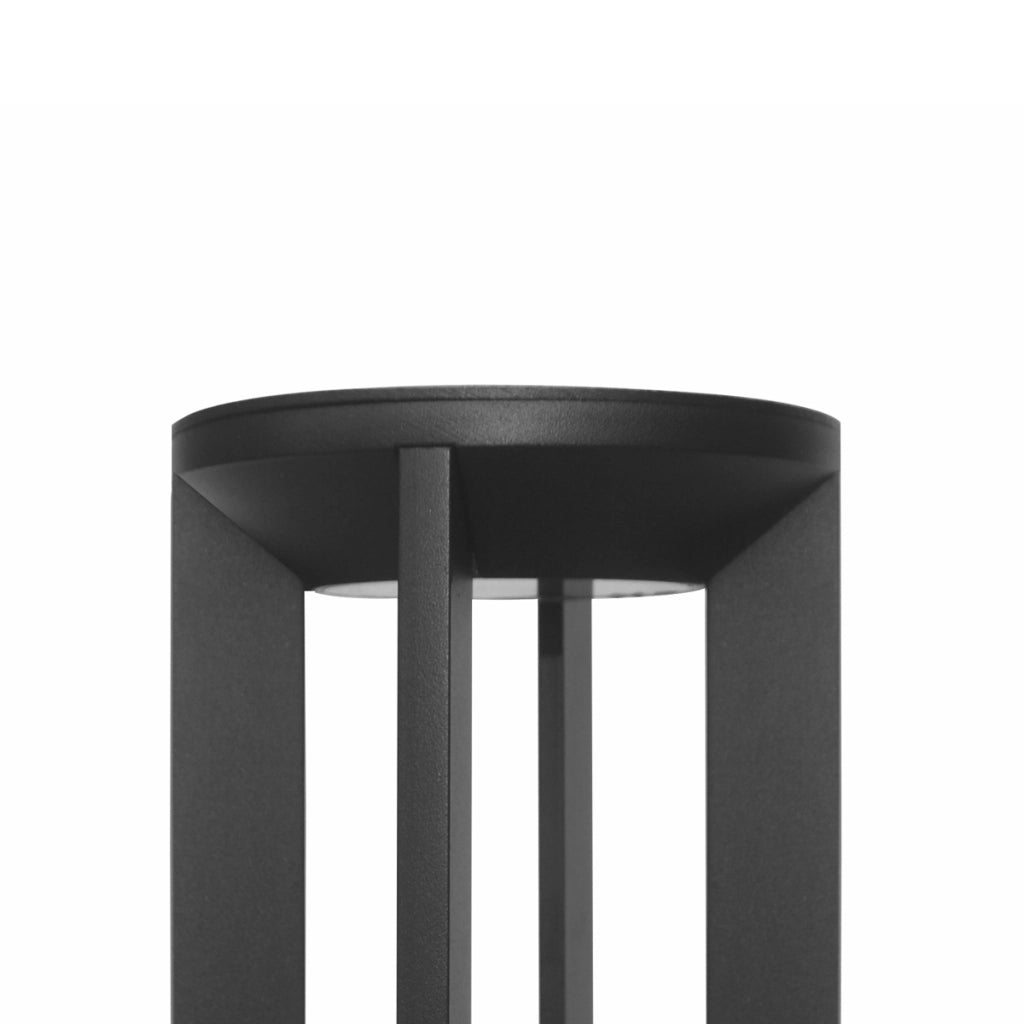 Paletto da giardino NOMAD Italux 20cm LED 10W 3000K nero