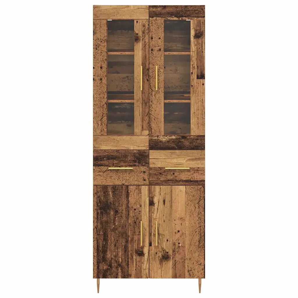 Credenza con cassetto 2 pcs Legno vecchio Legno multistrato 3415826