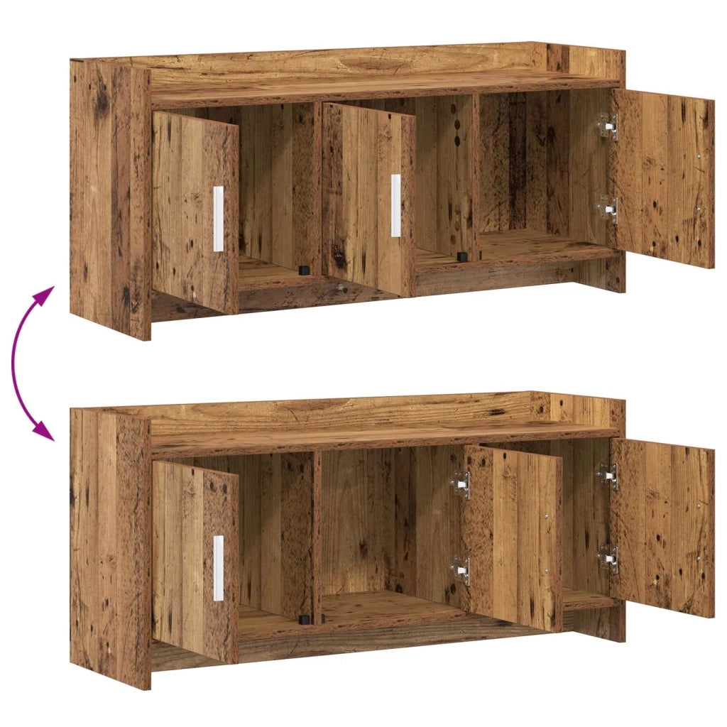 Mobile TV 102 x 33 x 47 cm Legno antico Legno ingegnerizzato 8011193