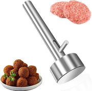 Scopa per Falafel in Acciaio Inossidabile - 4 cm - Non Aderente - Per Casa e Ristorante