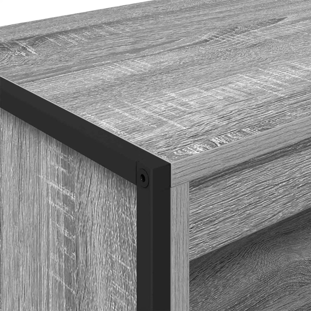 Armadi alti Grigio Sonoma 79 x 36 x 200 cm Legno multistrato 3403043