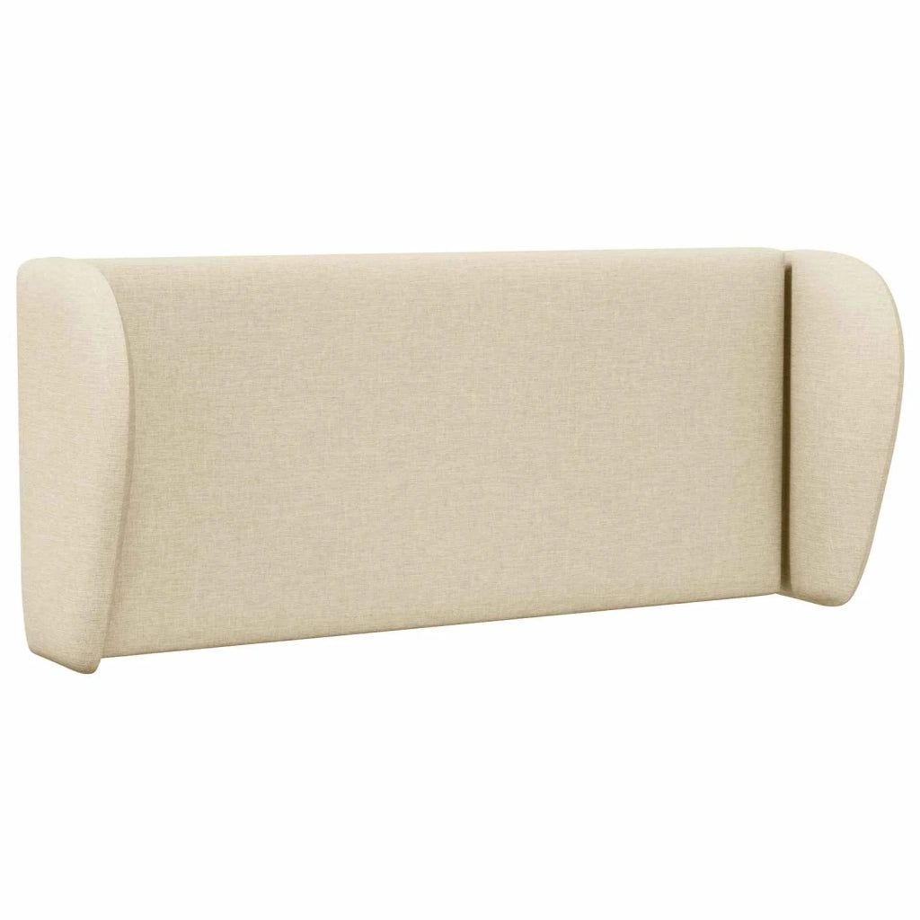 Orecchia della Testata Crema 40 x 23 x 6 cm Tessuto CFW2549275