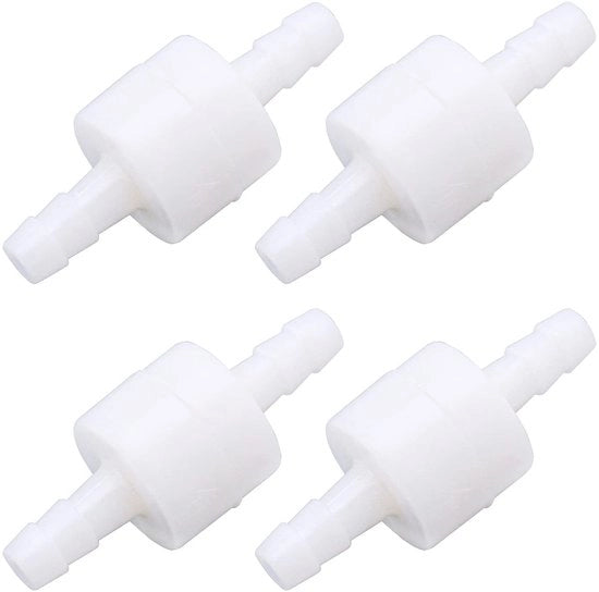 Valvola di ritorno unidirezionale in plastica - 6mm - Duratura garantita - Ideale per trattamenti idrici