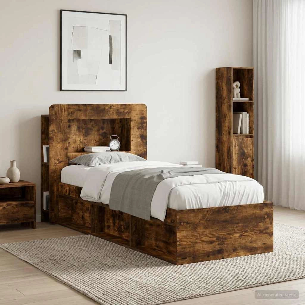 Testata del letto Rovere Fumo Legno ingegnerizzato 8001251
