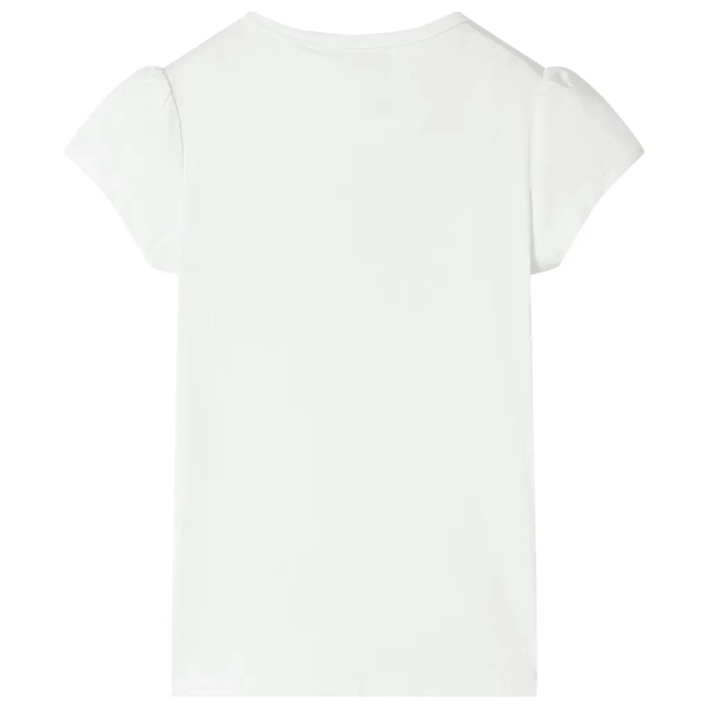 Maglietta da Bambina Ecru 116cod mxl 85457