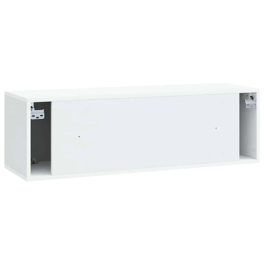 Mobile Porta TV da Muro 98 x 31 x 30 cm Bianco 899235