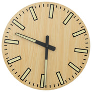 Orologio a Parete con Ore e Lancette Luminose Giallo ?30 cm CFW9798847