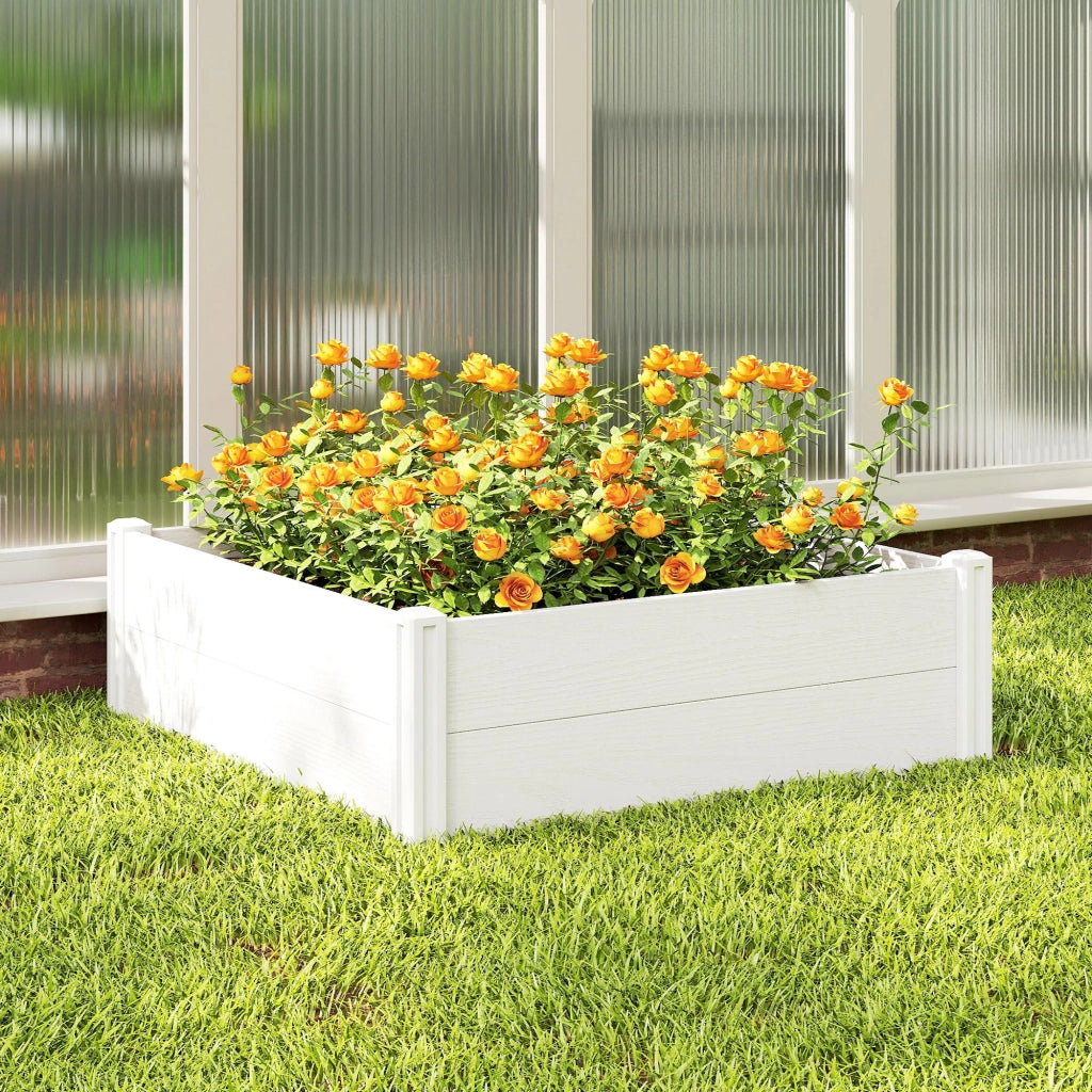 Letto a Soppalco in Plastica con Contenitore ¨C Zephmum ¨C Bianco 197x54x33 cm