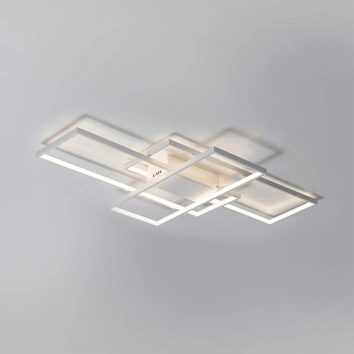 Plafoniera Moderna A Led + Telecomando App660 Bianco