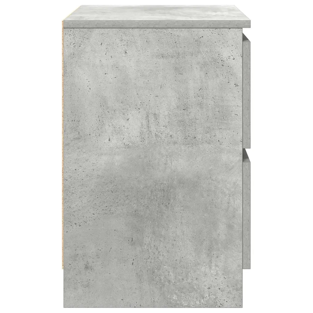 Mobile Porta TV Grigio Cemento 40x35x54 cm in Legno Multistrato 861772