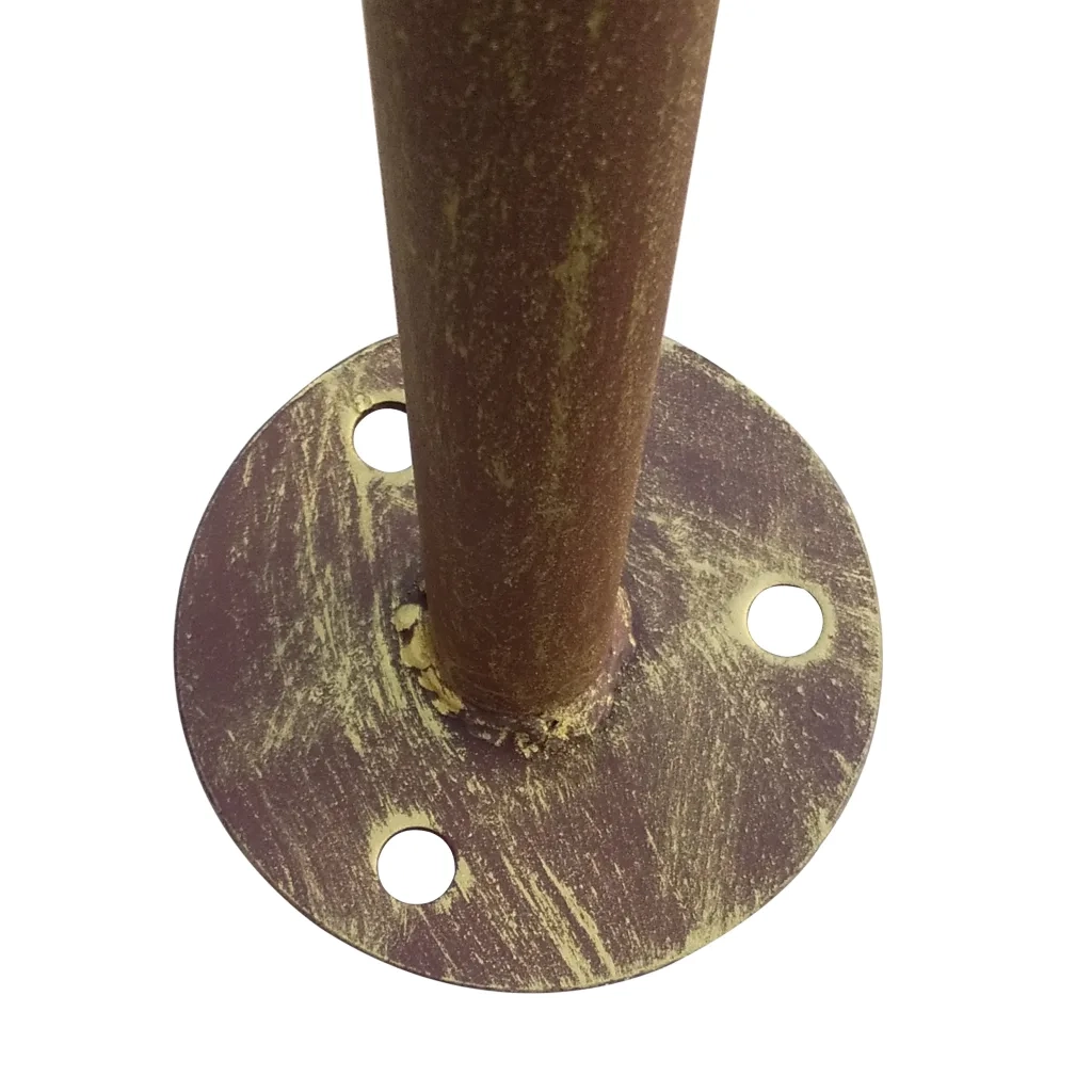 Pergolato da Giardino Marrone Anticato 4x3x2,5 m in Ferro CFW2705003