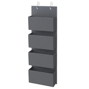 Valora ORGANIZER RDH04G Tessuto non tessuto grigio da appendere 4 scomparti