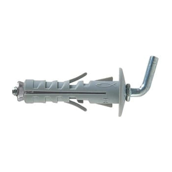TASSELLO CON GANCIO CORTO 'AY02' Vite M4 - Ø 9x40 mm - 200 pezzi- TECFI