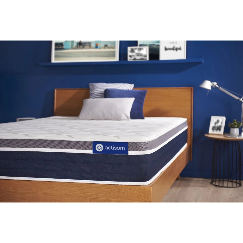 Materasso Actiflex confort 90x220cm - Spessore : 26cm - Molle insacchettate e memory foam - Moderatamente rigido