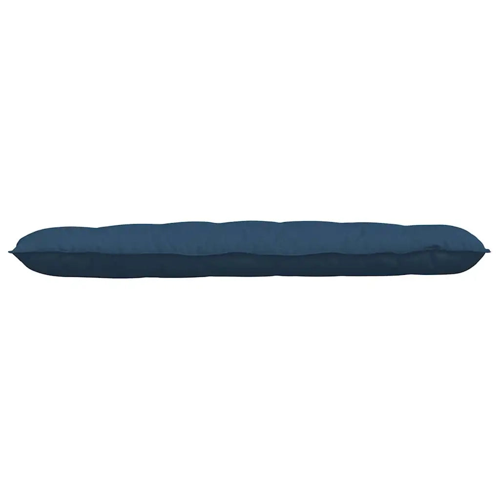 Cuscino per Schiena Blu 160 x 19 x 50 cm Tessuto